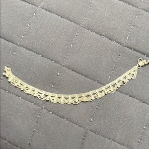 Elegant Silver ankle Bracelet